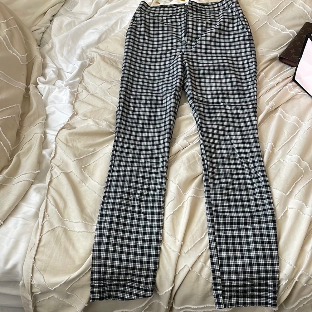 Hollister Ultra High Rise Plaid Pant